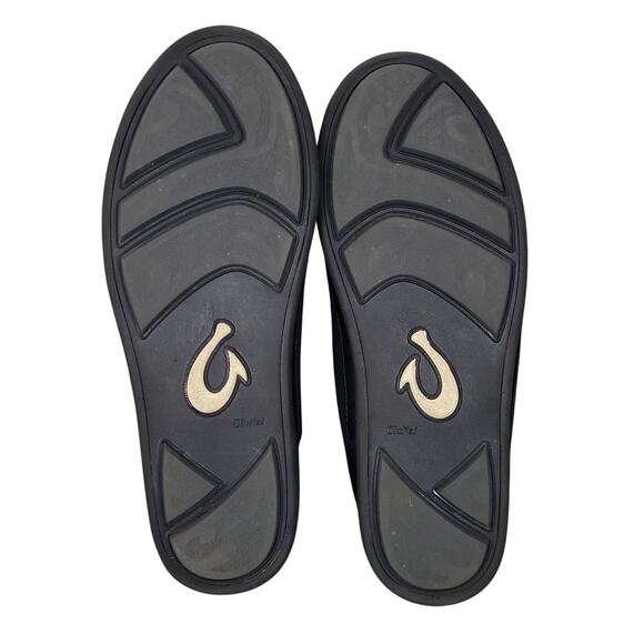 Olukai Men’s Nalukai‎ Kapa Boots Sz 9.5 Waterproof Textile Chukka Sneaker Black